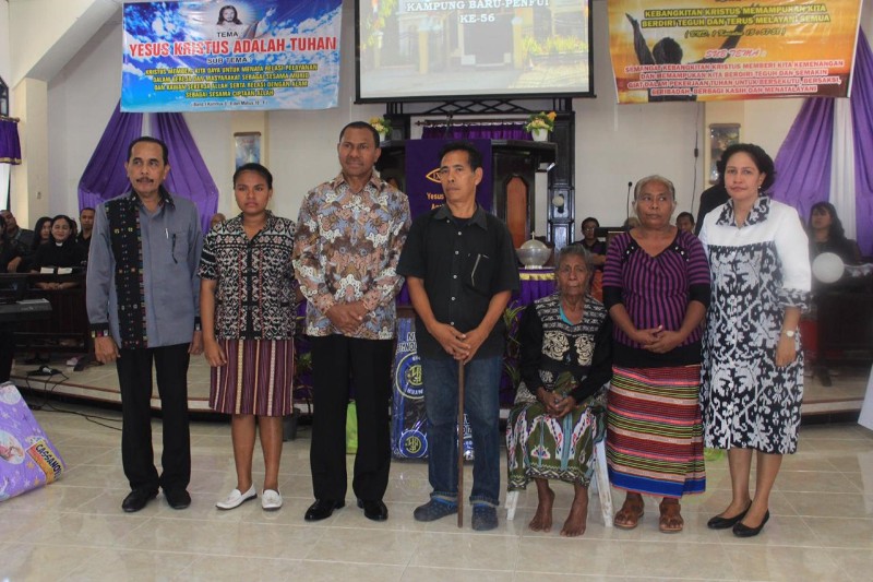 Wakapolda NTT & Ketua Sinode GMIT Apresiasi HUT Ke-56 Gereja Bait El Penfui