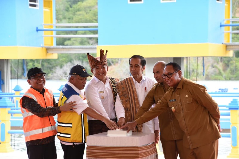 Resmikan Bendungan Rotiklot, Presiden Jokowi: ‘Air Kunci Kemajuan di NTT!’