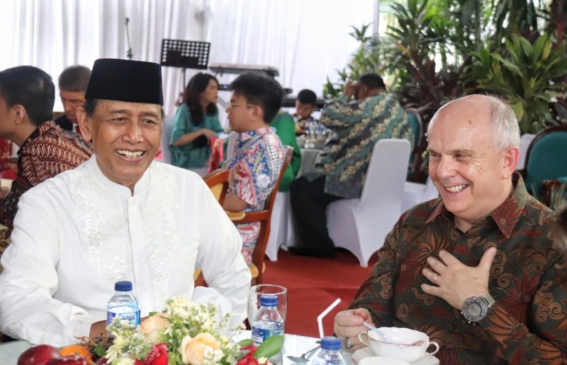 Silahturahmi Idul Fitri, Dubes AS Apresiasi Keamanan Indonesia