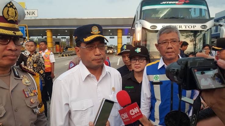 Menhub : “Puncak Arus Balik Terjadi, Diskresi Contra Flow Diterapkan”