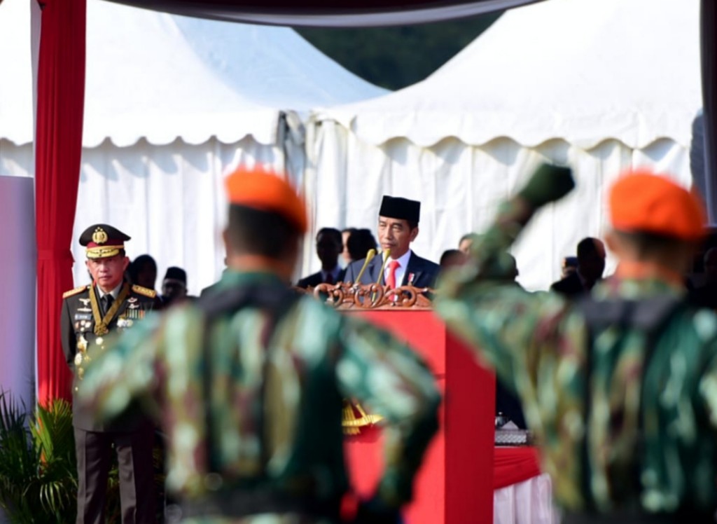 Lima Instruksi Presiden Jokowi untuk Polri di HUT ke-73 Bhayangkara