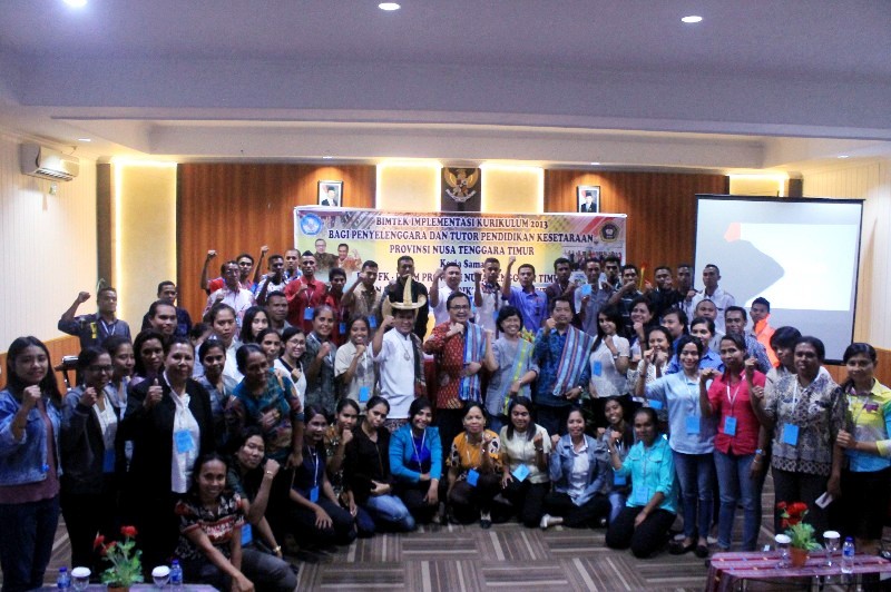 Bimtek Kurikulum 2013 bagi Penyelenggara & Tutor Pendidikan Kesetaraan di NTT