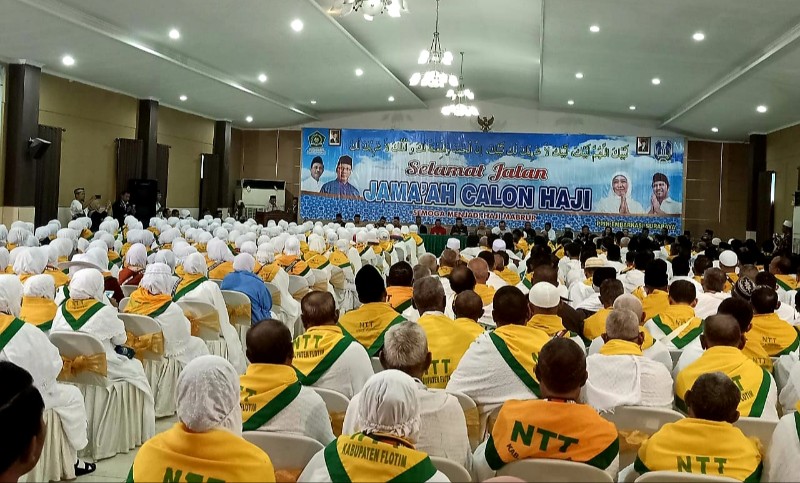 Lepas 301 Jemaah Calon Haji di Embarkasi, Ini Pesan Wali Kota Kupang