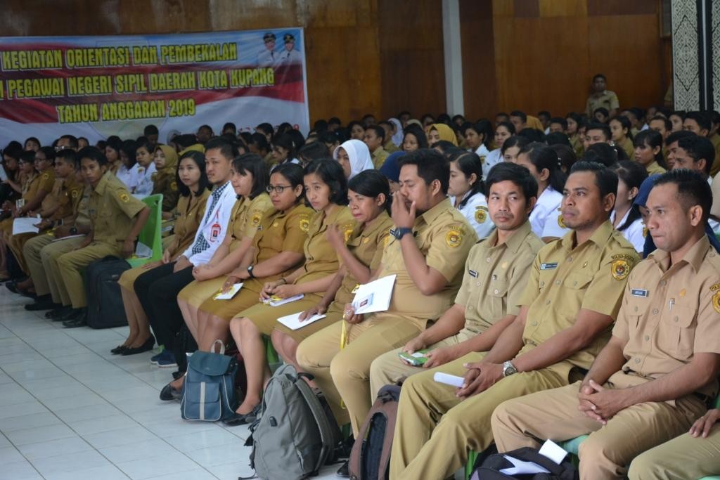 235 CPNS Kota Kupang TA. 2019 Dibekali Sistem Manajemen Kepegawaian