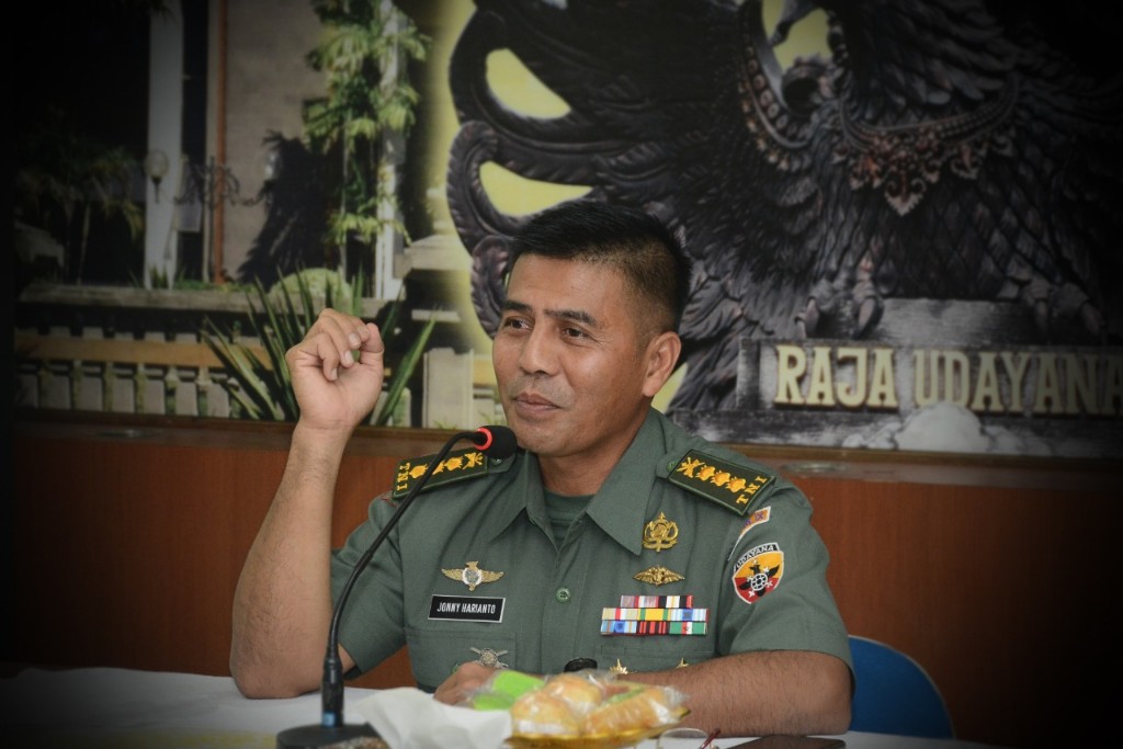 Kodam IX/Udayana Terima Pendaftaran Caba PK TNI AD TA. 2019