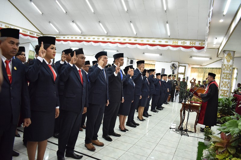 Wali Kota Jefri Pinta 40 DPRD Periode 2019—2024 Bersama Bangun Kota Kupang