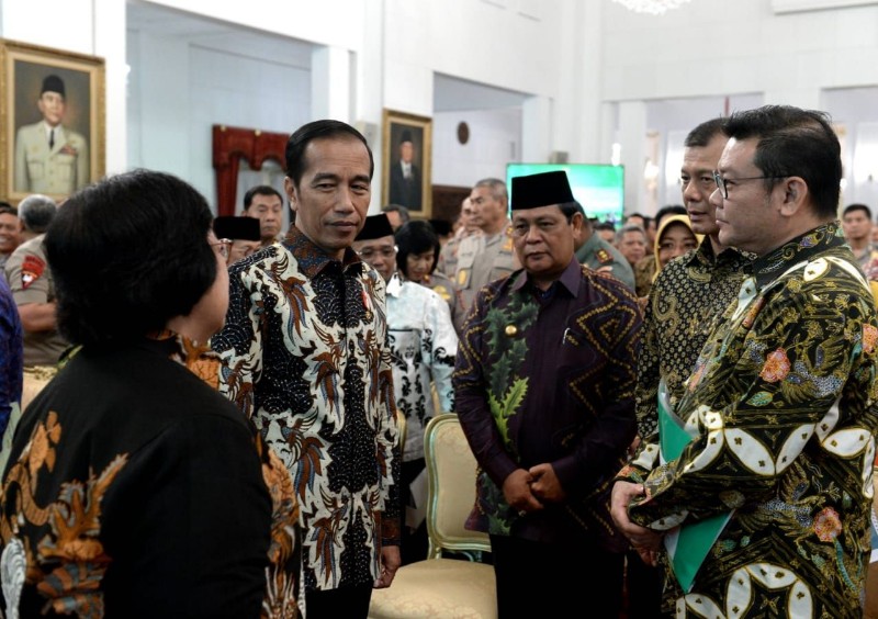 Empat Arahan Presiden Jokowi Tentang  Pengendalian Karhutla