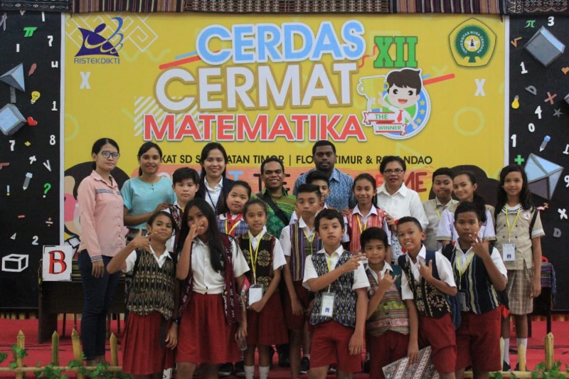 Tiga Tim dari Kabupaten Lolos Babak 8 Besar Cerdas Cermat Matematika Ke-12