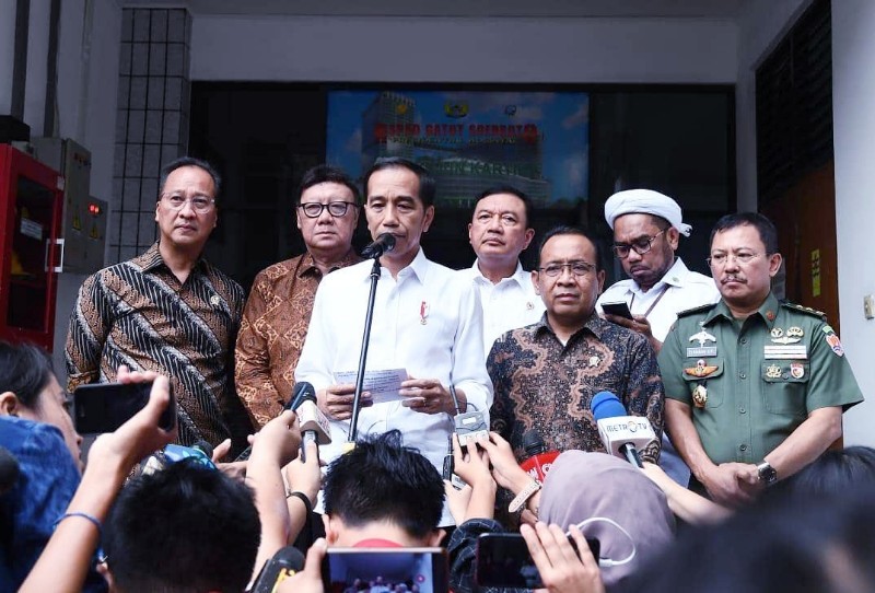 Presiden Jokowi Instruksikan Usut Tuntas Pelaku Penusukan Terhadap Wiranto