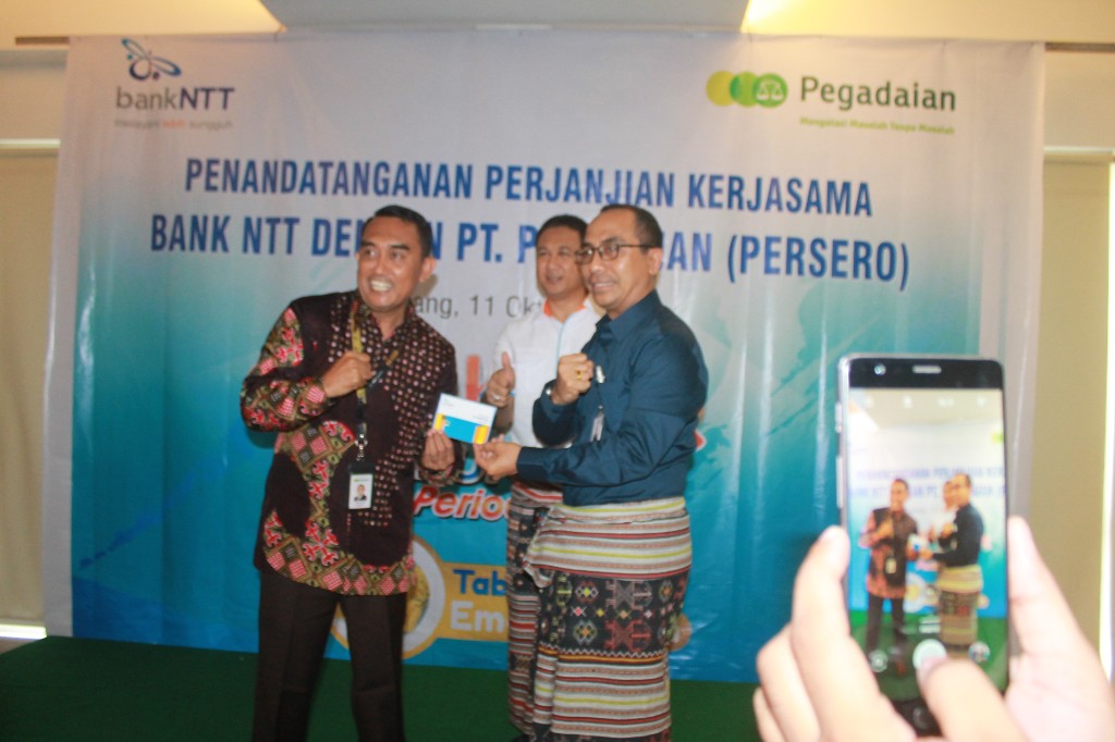 Bank NTT Kerja Sama dengan Pegadaian : Tabungan Flobamora ‘Cashback Emas’