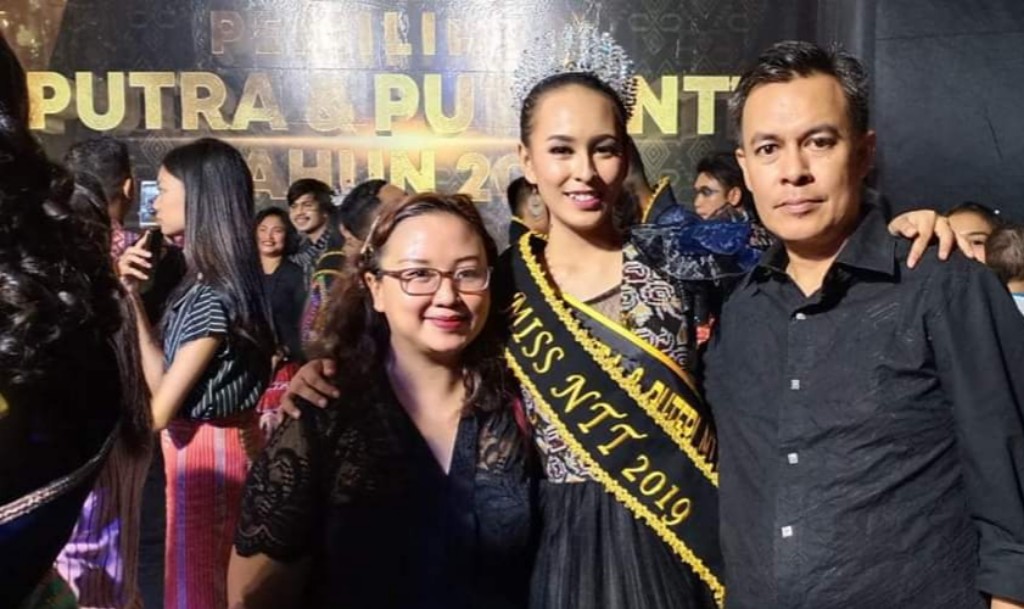 Nadia Riwu Kaho Gapai Miss NTT 2019