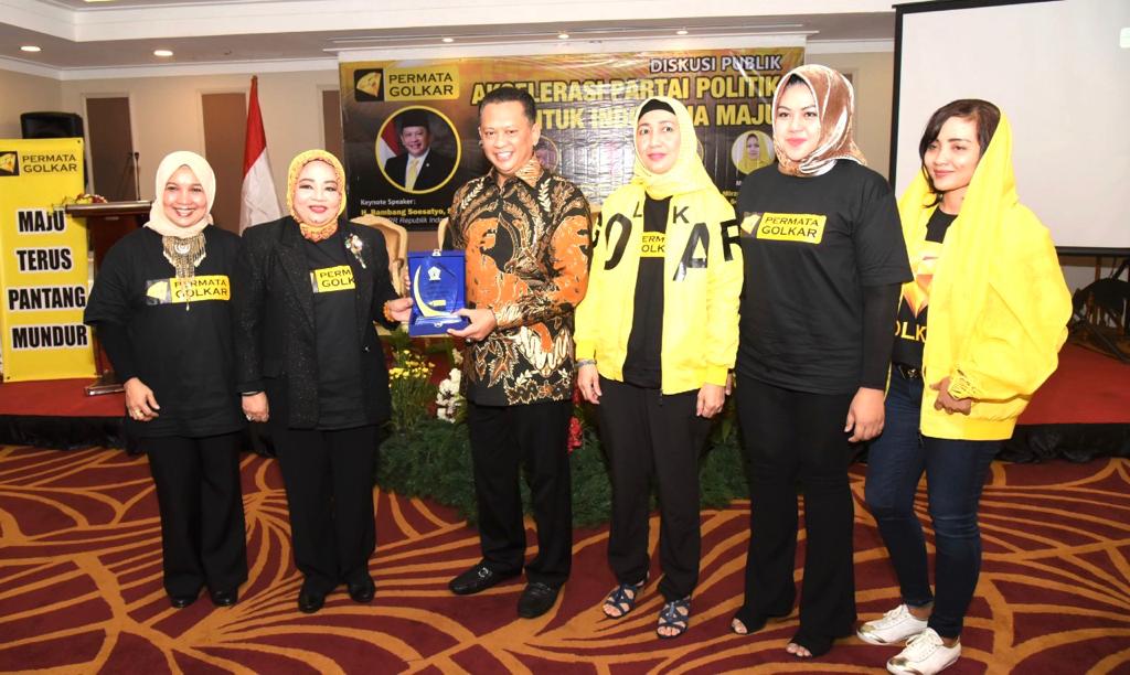 Bamsoet: ‘Jangan Kesampingkan Peran Perempuan dalam Partai Politik!’