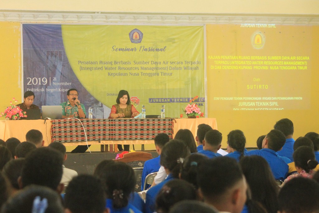 Peduli Sumber Daya Air di NTT, Politeknik Negeri Kupang Helat Seminar Nasional