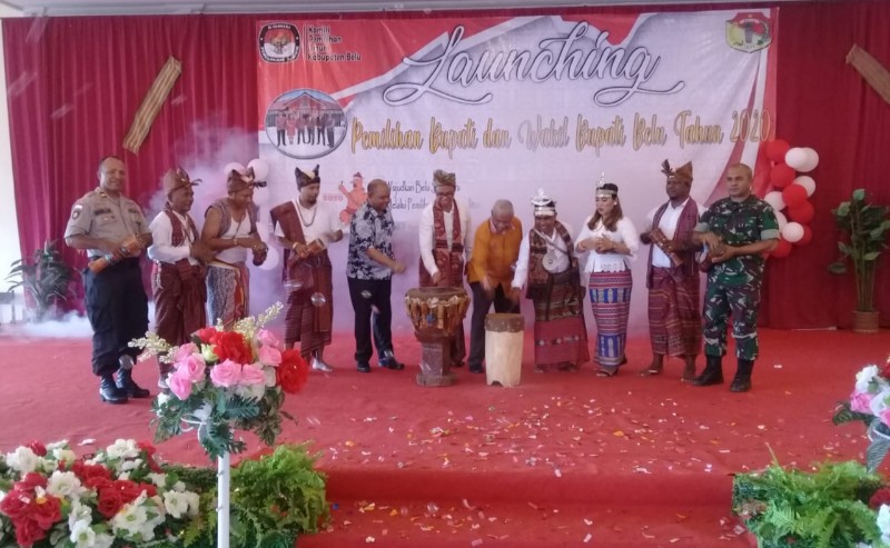 KPUD Belu Luncurkan Pemilihan Bupati/Wakil Bupati Tahun 2020