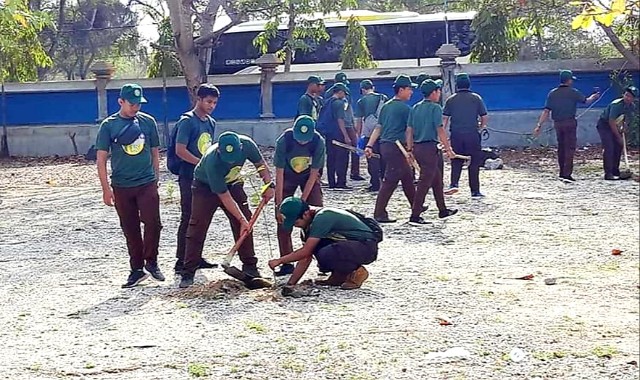 Kwarcab Denpasar Ajak Pramuka Jadi Patriot Lingkungan