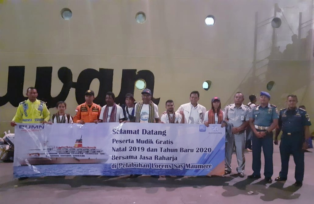 Mudik Bareng Jasa Raharja, 500 Perantau Maumere di Makassar Pulang Kampung