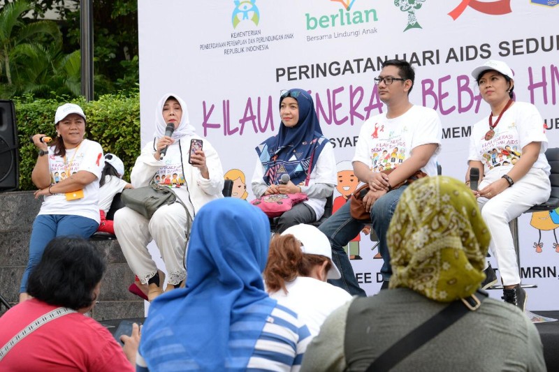 Hari Aids Sedunia 2019, Kemen PPPA Ajak Jauhi Virus HIV Bukan Orangnya