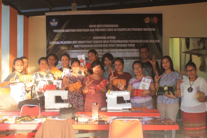 Gapai Bantuan dari Ditjen PAUD dan Dikmas, Nice Handycraft Beri Pelatihan Gratis