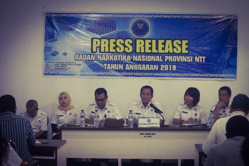 Capaian Kinerja Badan Narkotika Nasional Provinsi NTT Tahun 2019