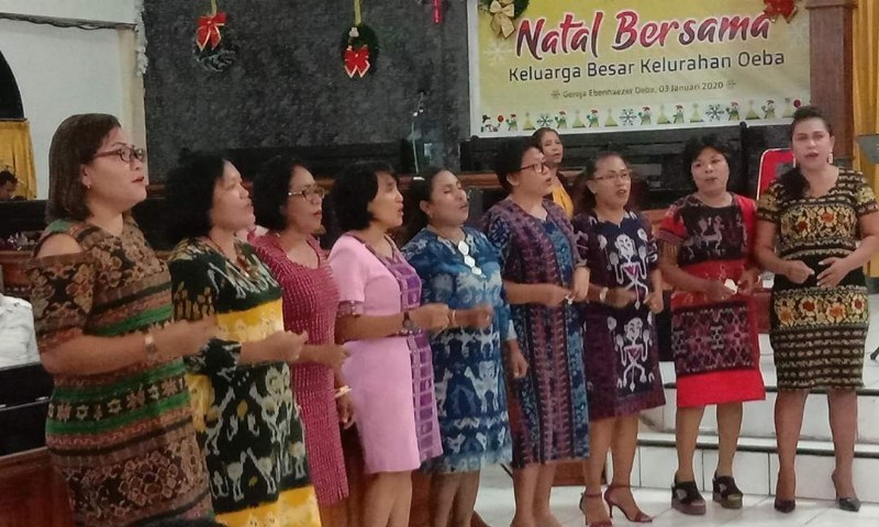 Natal Oikumene Kelurahan Oeba & Fatubesi Pererat Hubungan Interpersonal
