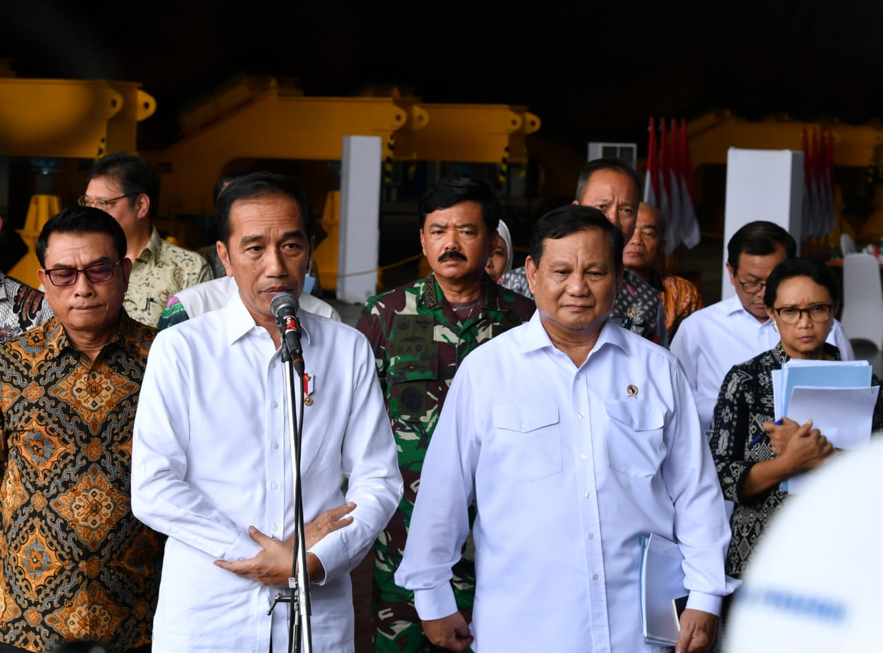 Presiden Jokowi Pantau Progres Penanganan Virus Corona