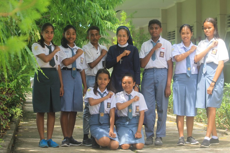 Akreditasi B, SMK Swastisari Kupang Jadikan Anak Didik Bernilai & Berkarakter