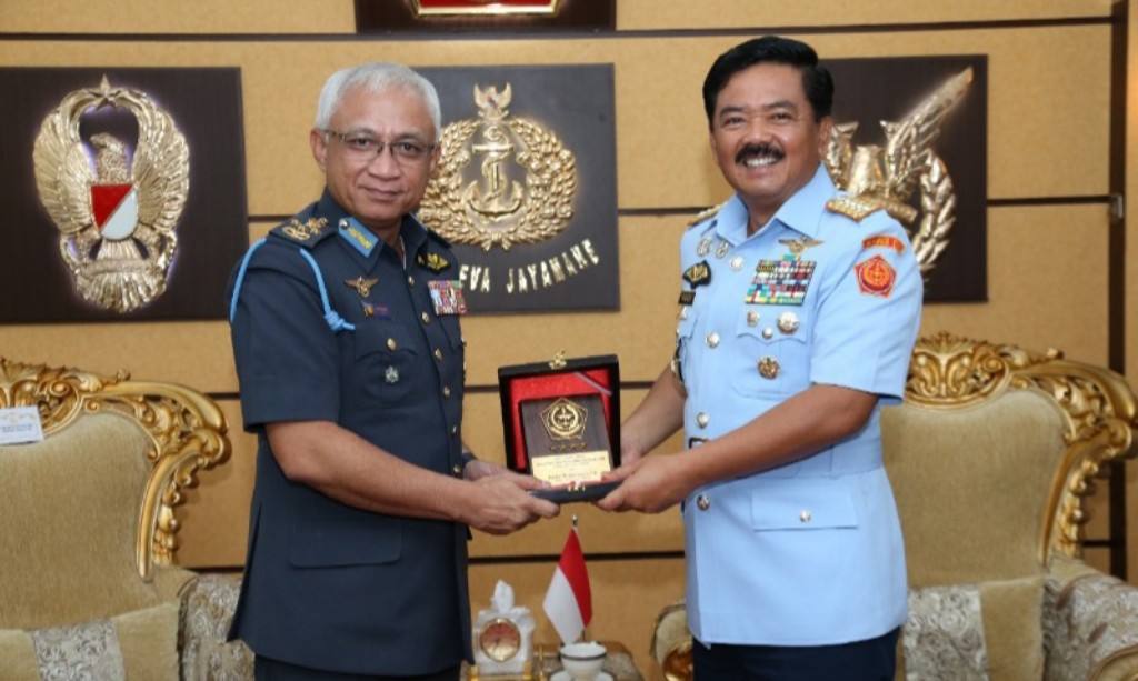 Panglima TNI Terima Kunjungan Kehormatan Panglima Tentara Malaysia