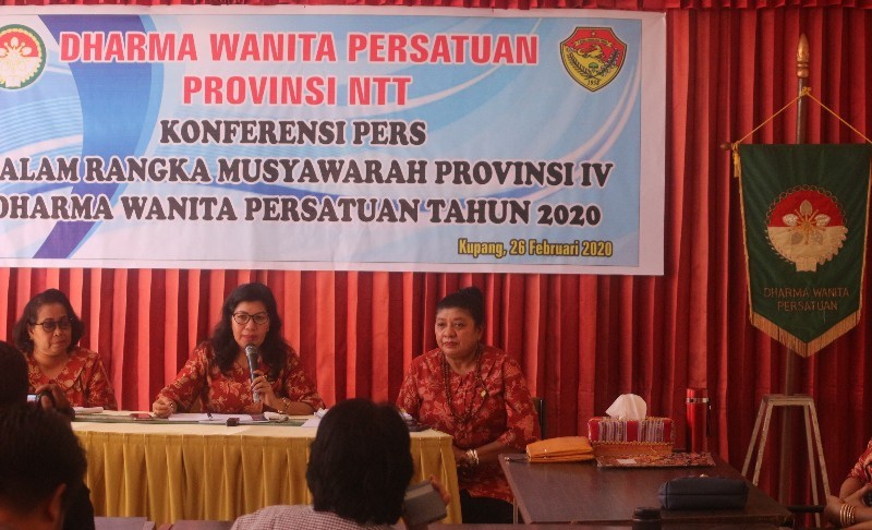 Musprov IV Dharma Wanita Persatuan Provinsi NTT 2020 Pilih Ketua Baru