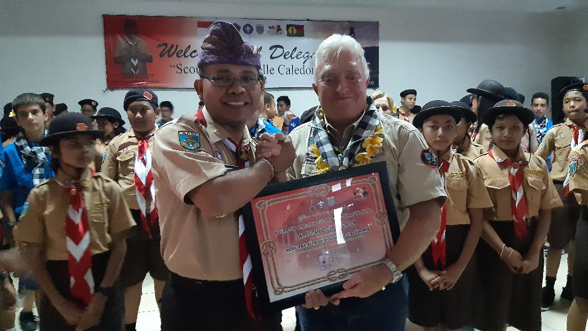 Studi Banding Pramuka ‘Association of New Caledonia’ di Kwarda Bali
