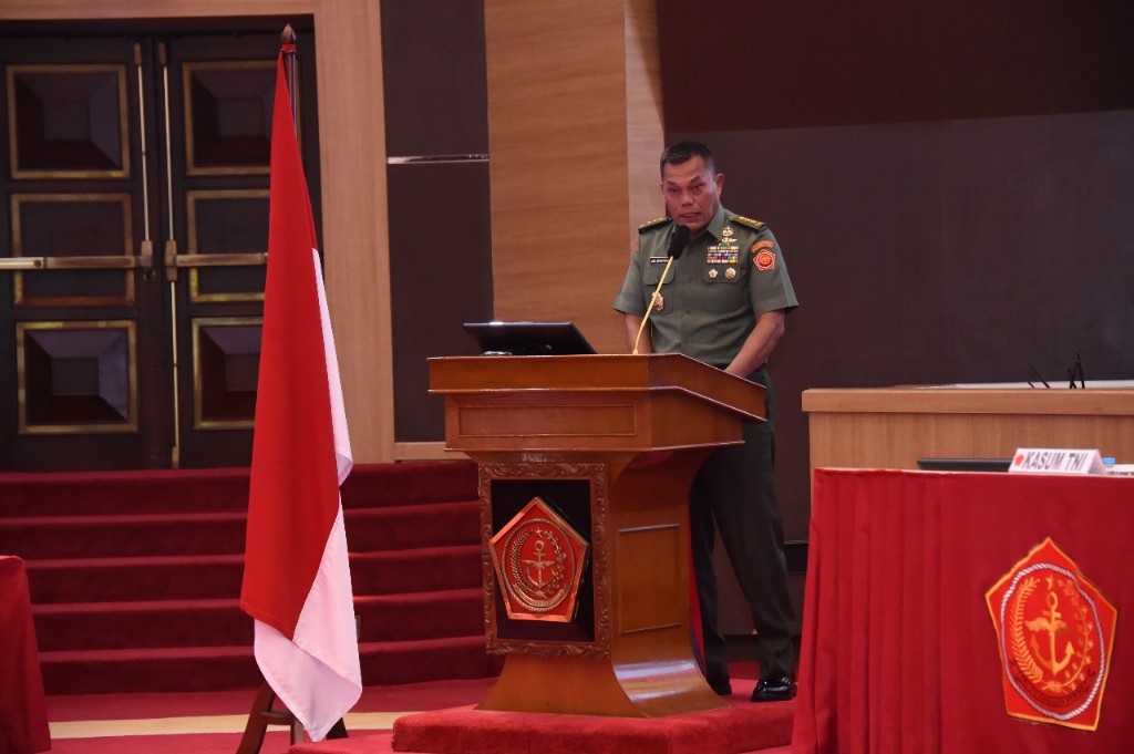 Kasum TNI Buka Rakor Bidang Operasi 2020, Upaya Capai Tugas Pokok TNI