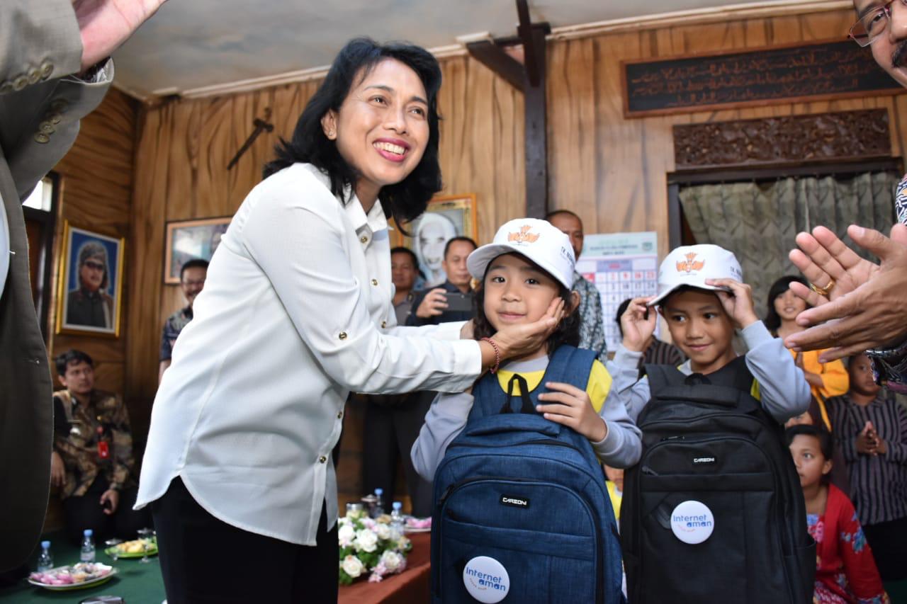 Menteri PPPA Bintang Puspayoga Dukung Kampung Ramah Anak