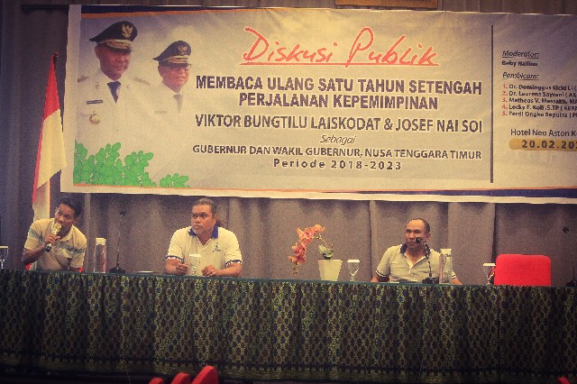 Ultras Helat Diskusi Publik ‘Membaca Ulang 1,5 Tahun Kepemimpinan VBL – JNS’