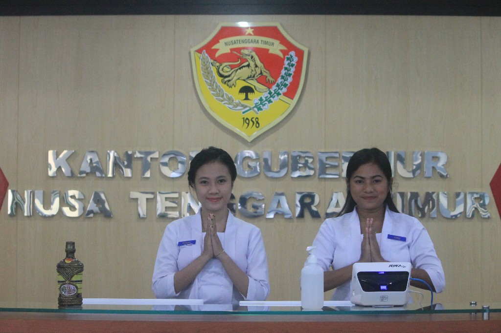 Wajah Baru ‘Front Office’ Gedung Sasando Kantor Gubernur NTT