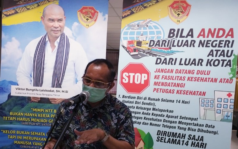 NTT Masih Negatif Corona, Gubernur VBL Minta Masyarakat Tetap Waspada