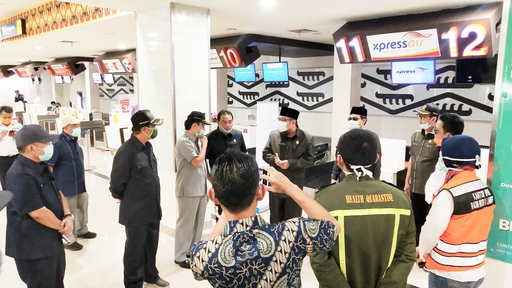 Cegah Covid-19, Komisi IV DPRD Lampung Tinjau Simpul Transportasi Publik