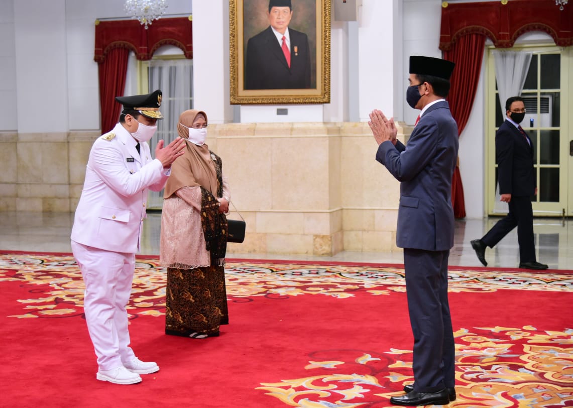 Presiden Jokowi Lantik Wagub DKI Jakarta, Anggota KPU & Kaban PPMI