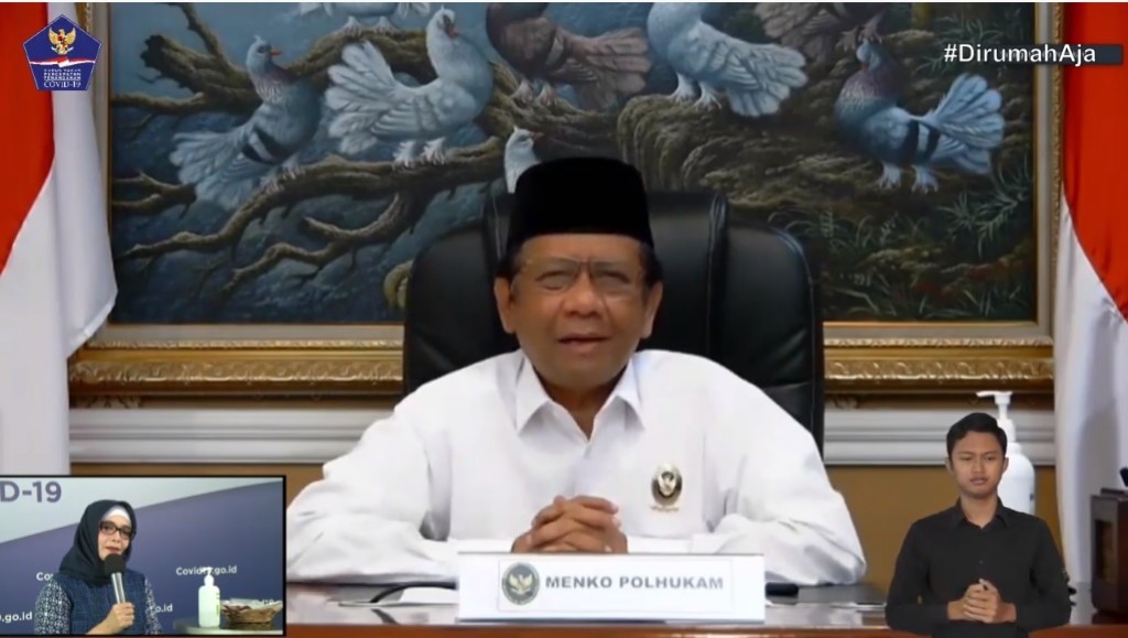 Menko Polhukam: Larangan Mudik Berlaku di Seluruh Wilayah Indonesia