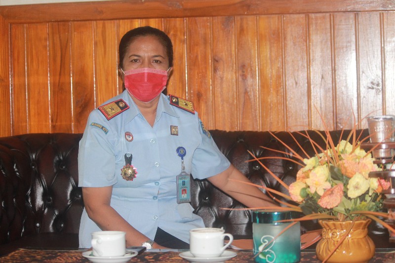 Suguhan Kopi Bajawa bagi Tamu Kakanwil Kemenkumham Provinsi NTT