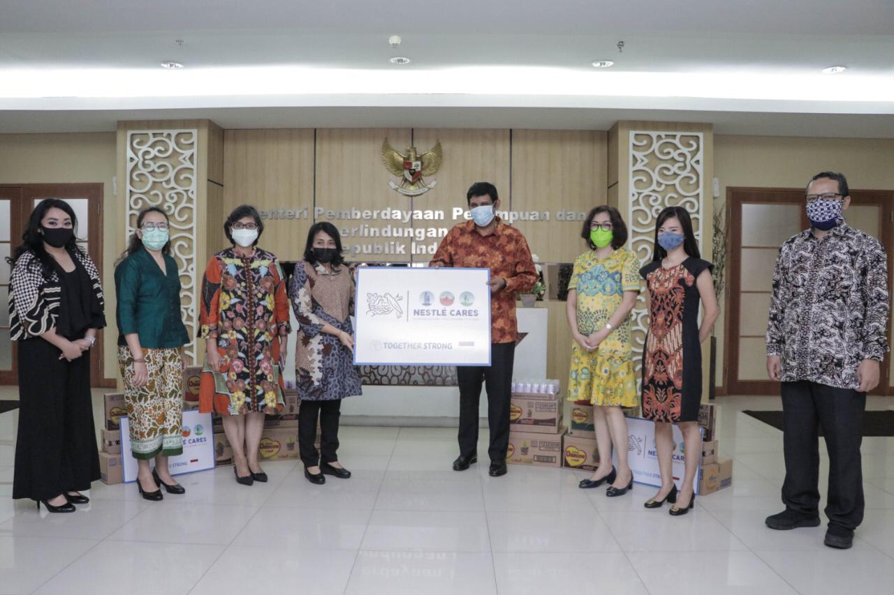 Nestle Indonesia Dukung Program #Berjarak Kementerian PPPA