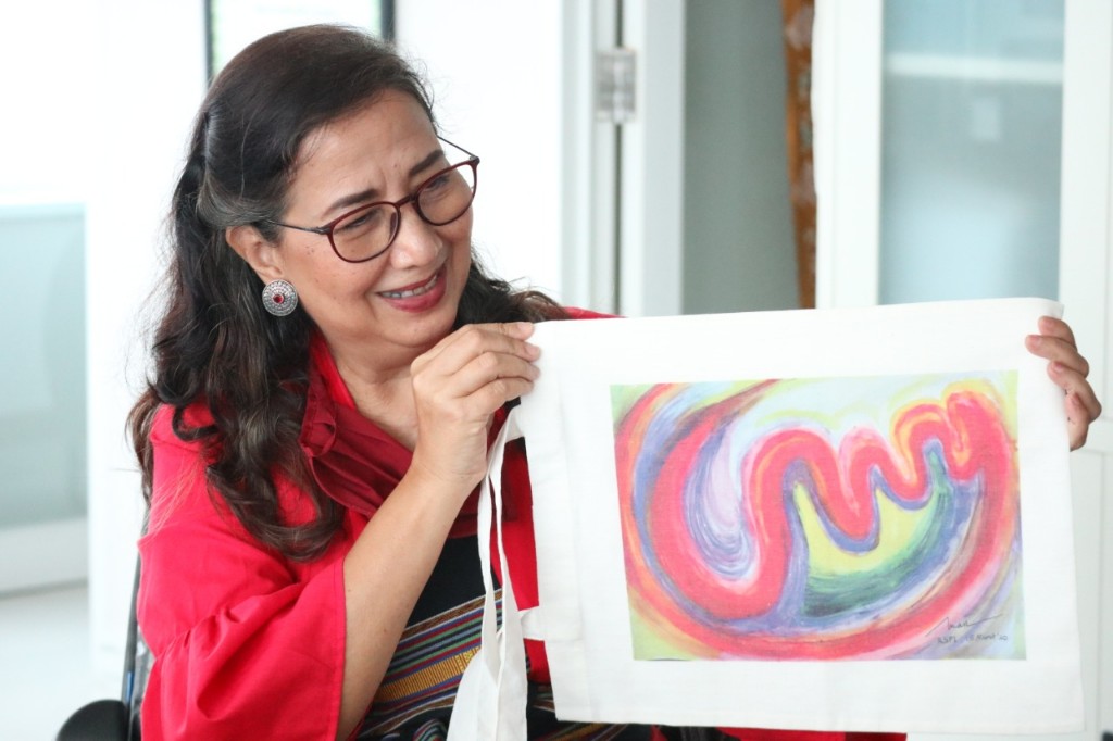 Penggalan Kisah Maria Taklukan Corona, Seni dan Ekspresi Jadi Kunci Utama