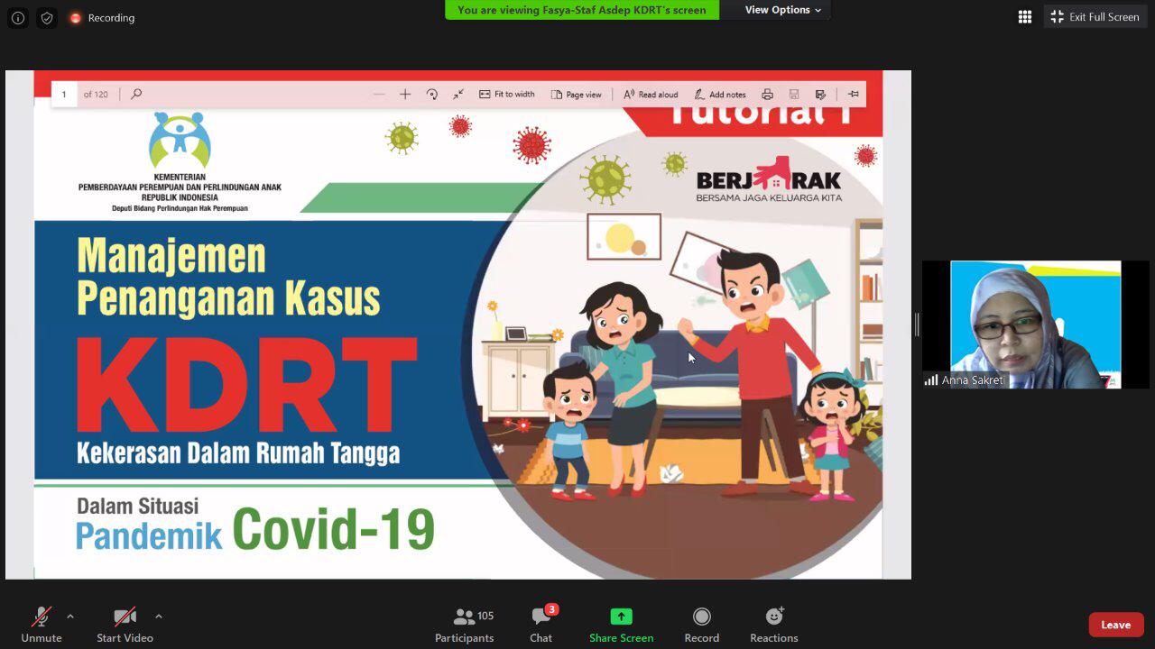 Kasus KDRT Menurun, Kemen PPPA Konsisten Dorong Layanan Saat Pandemi