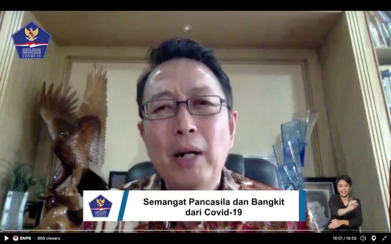 Cara Tung Desem Memaknai Nilai-nilai Pancasila Saat Pandemi Covid-19
