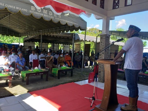 Tatap Muka dengan Warga Cunca Wulang, Gubernur VBL : Pakai Riset Bangun NTT