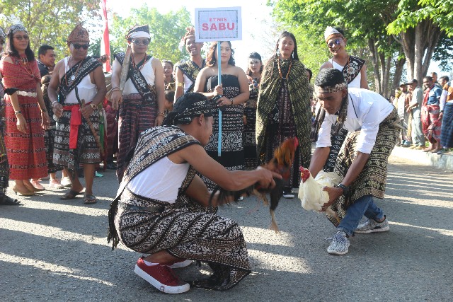 Hanya Sabu & Ngada Mencatat Ekspresi Budaya Tradisional di Kemenkumham NTT