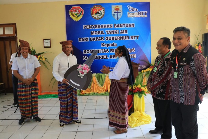 Kerja Nyata di Lapangan, Susteran SSpS di Maumere Jadi Andalan Gubernur NTT