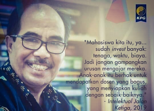 Prof. Dr. Cornelis Lay, MA. Duka Cita Bagi Guru, Sahabat, & Cendekiawan Soekarnois
