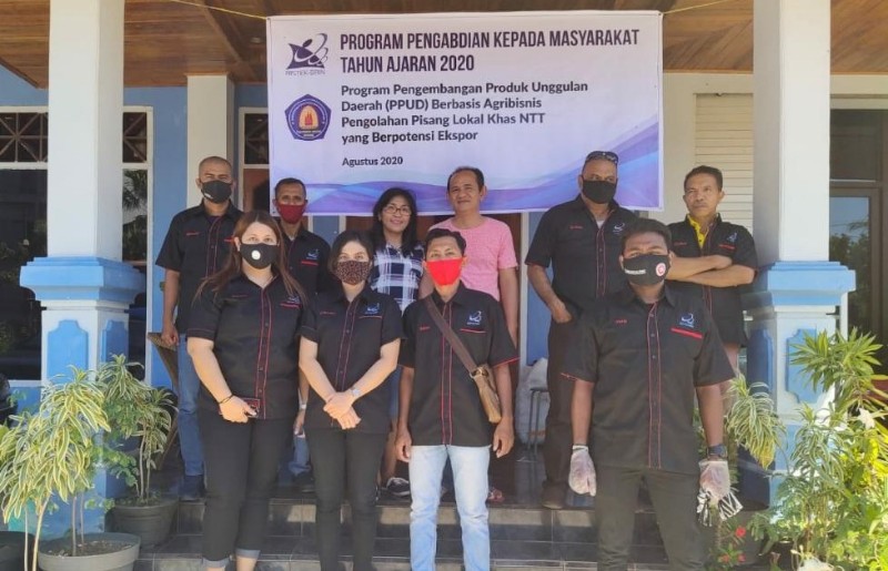 Politeknik Negeri Kupang Konsisten Bantu Usaha Dodol Pisang Legit Sari