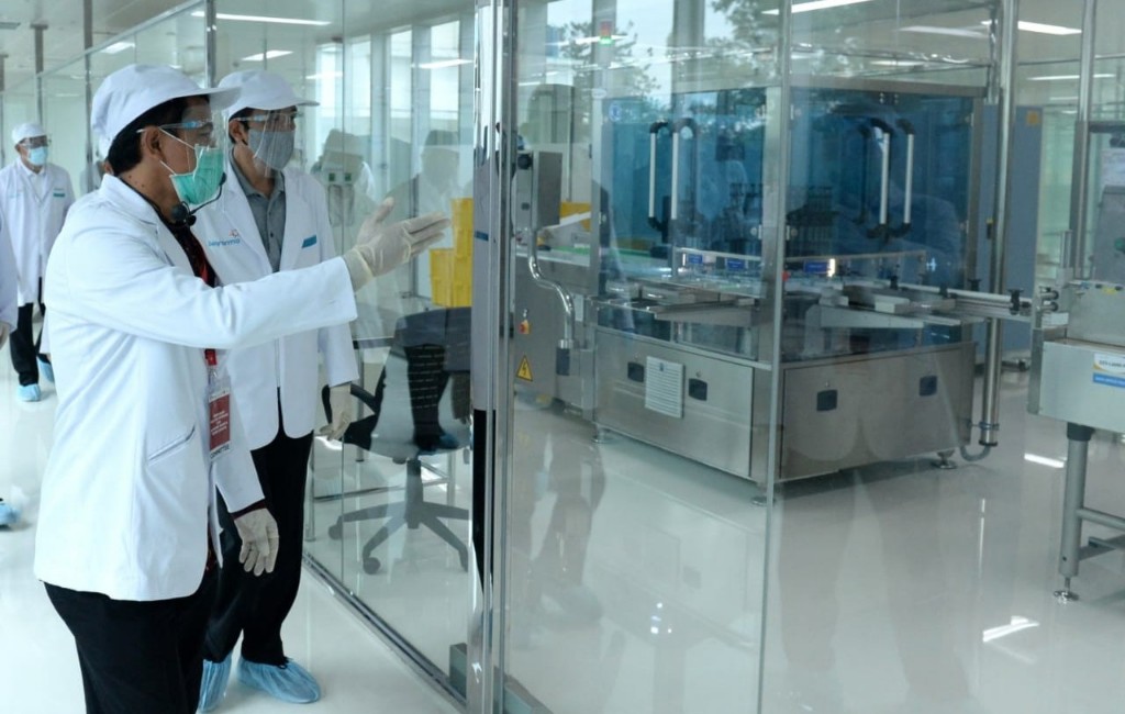 Vaksin Produksi Bio Farma, Presiden: Indonesia Mampu Produksi Vaksin Sendiri