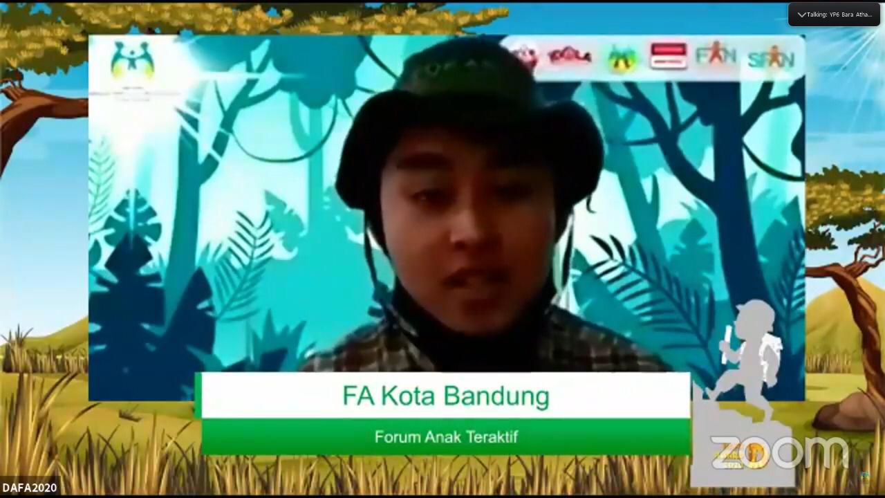 ‘DAFA Awards 2020’ Tuas Motivasi Anak Sebagai Pelopor dan Pelapor