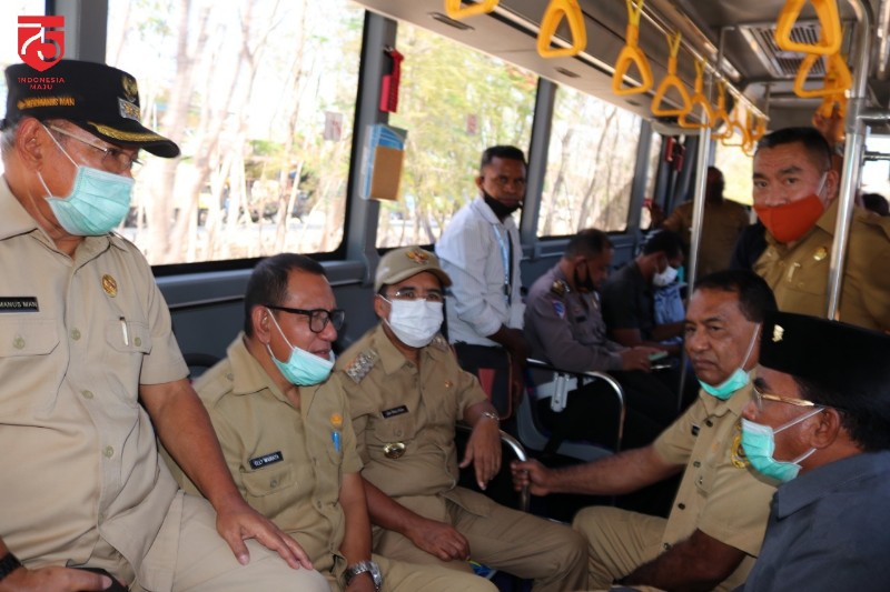 Tersedia 5 ‘Bus Rapid Transit’ di Kota Kupang, Utama bagi Pelajar & Mahasiswa